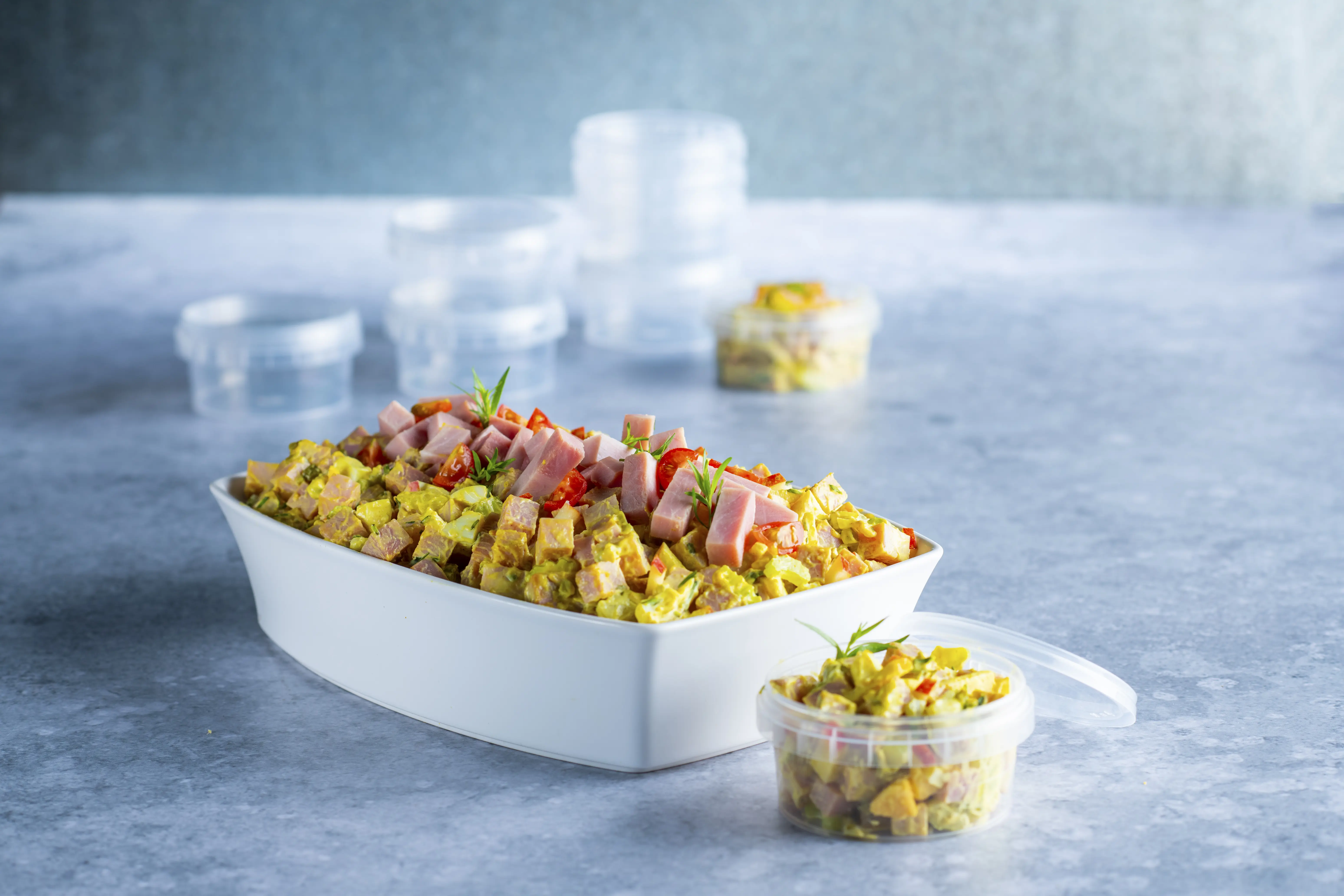 Imperial Select Ham & curry salade